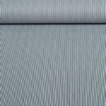 Popeline de coton - mini-rayures Noir