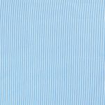Popeline de coton - mini-rayures Bleu clair