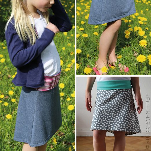 Jupe jersey - EVA - Patron numérique