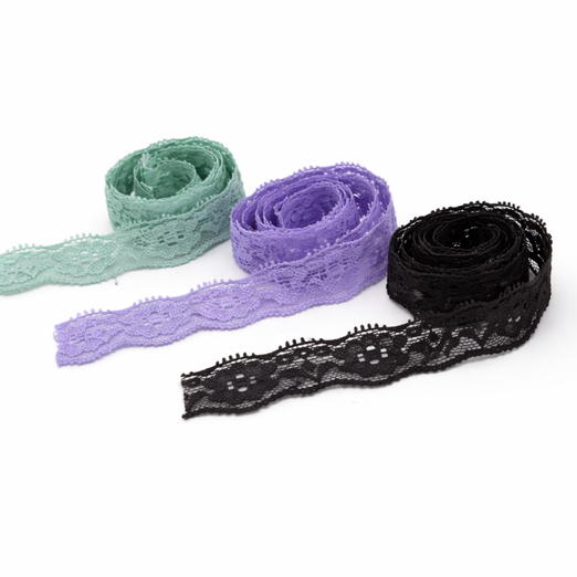 Stretch Spitzenband 20mm - Meterware