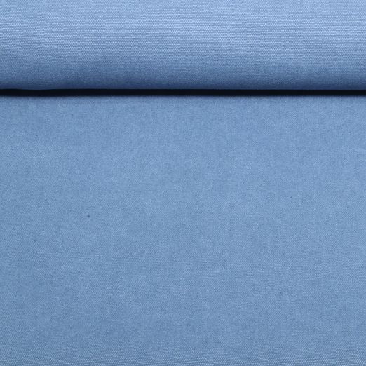 Beschichteter Canvas - Waxed Heavy Uni Jeansblau