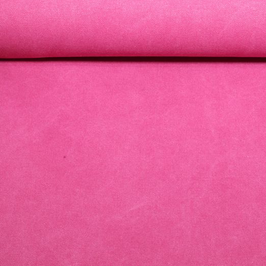 Beschichteter Canvas - Waxed Heavy Uni Fuchsia