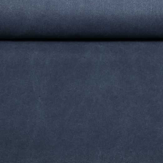 Beschichteter Canvas - Waxed Heavy Uni Navy