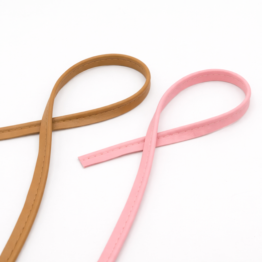 Paspelband in Lederoptik 10 mm - Meterware