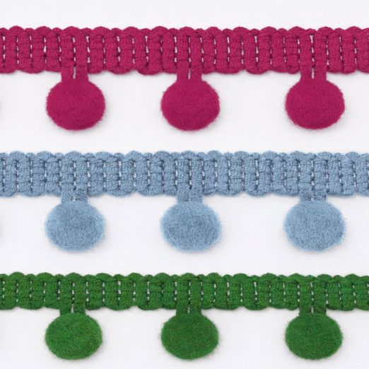 PomPom Band 15mm - Meterware