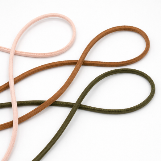 Rundkordel Veloursoptik 6mm - Meterware