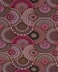 Bambus Viskosejersey - Digital Mandala Fuchsia