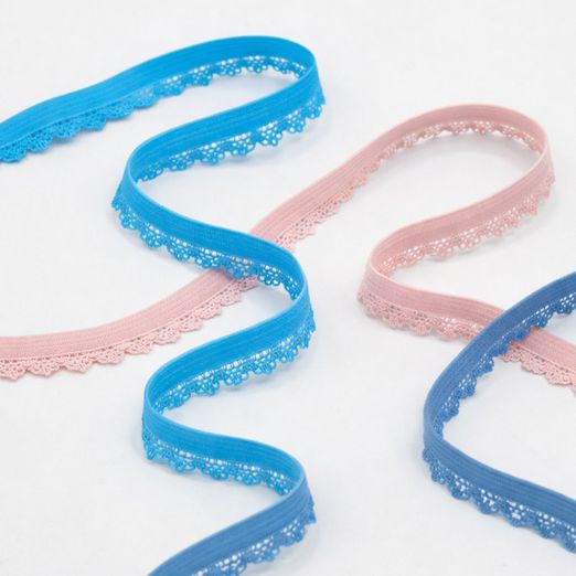 Elastisches Spitzenband - 12mm - Meterware