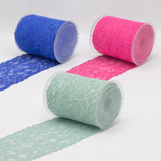 Elastisches Spitzenband XXL - 150mm - Meterware