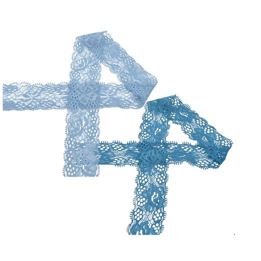 Elastisches Spitzenband - 30mm - Meterware