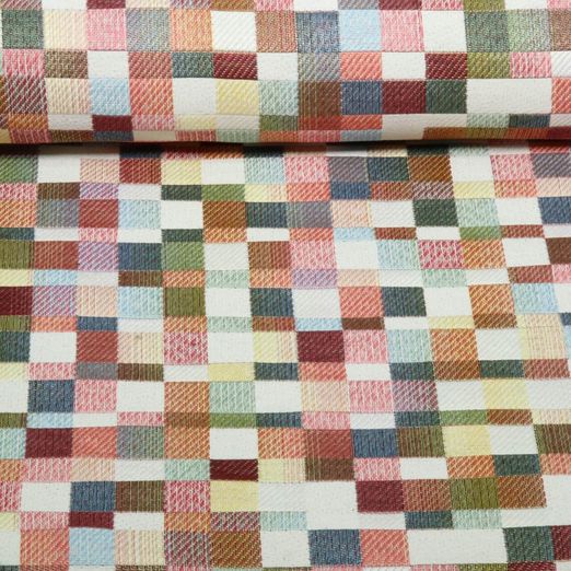 Gobelin - Géométrie Multicolore Pastel