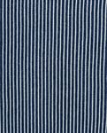 Jeans a zampa - a righe elasticizzate navy