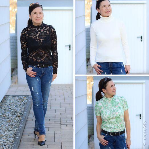 Rollkragenpullover - MEOLO - Schnittmuster eBook