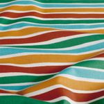 Popelín de algodón - Rayas multicolores