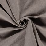 Lino - tinta unita stonewashed grigio scuro