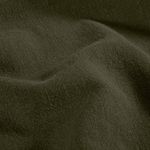 Lino - tinta unita stonewashed verde scuro