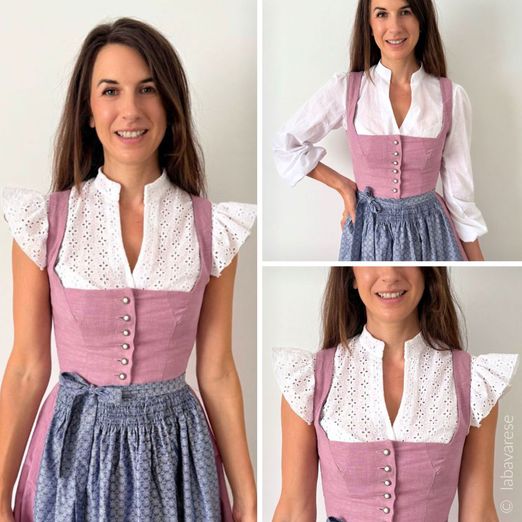 Dirndlbluse - ALMA - Schnittmuster eBook