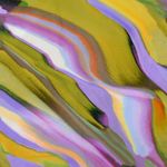 Viskose poplin - digital abstrakt flerfarvet Viskose poplin - digital abstrakt flerfarvet