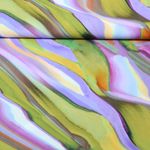 Viskose-Popeline - Digital Abstrakt Multicolor