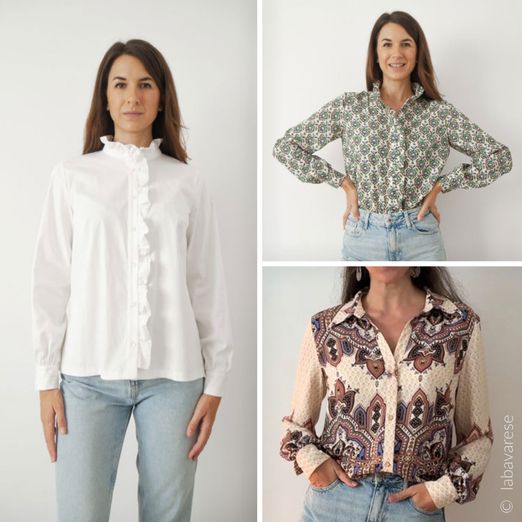 Bluse - Florentina - Schnittmuster eBook