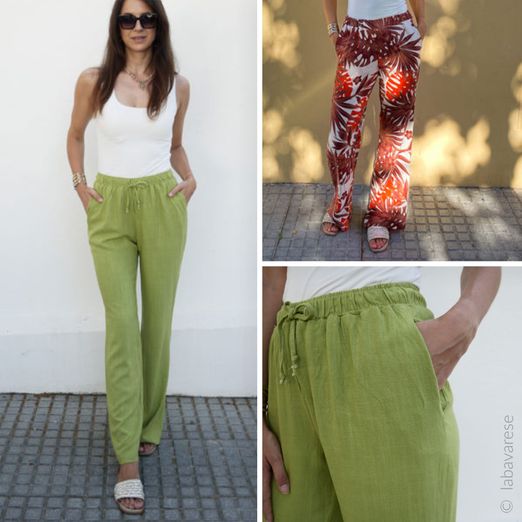 Leinenhose - LINA - Schnittmuster eBook