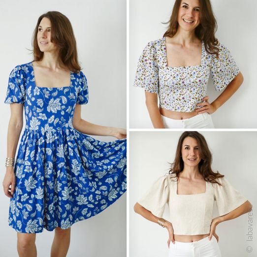 Stufenkleid - NELA - Schnittmuster eBook