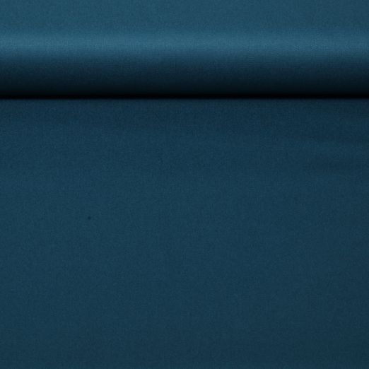 Baumwoll-Köper - Vorgewaschen Uni Petrol