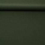 Sergé de coton - Prélavé Uni Kaki