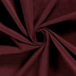 Pantalón tejido gabardina - elástico longitudinal Burdeos