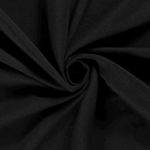 Pantalón tejido gabardina - elástico longitudinal negro
