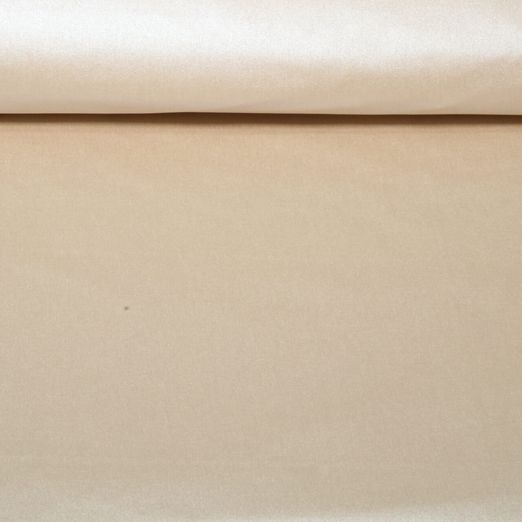 Beschichtete Baumwolle Laura - Uni Champagner