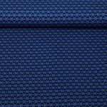 Bio Jacquard Jersey - HHL Queen of Hearts Cherry Heart Knit Blau