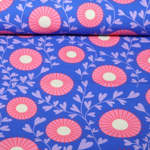 Bio Canvas - HHL Queen Of Hearts Court Garden Blau