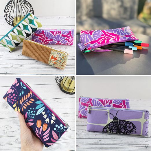 Freebook Kosmetiktasche - RIVERDALE - Schnittmuster eBook