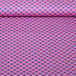 Raso di cotone biologico - HHL Queen Of Hearts Heart Parade Rosa scuro Raso di cotone biologico - HHL Queen Of Hearts Heart Parade Rosa scuro