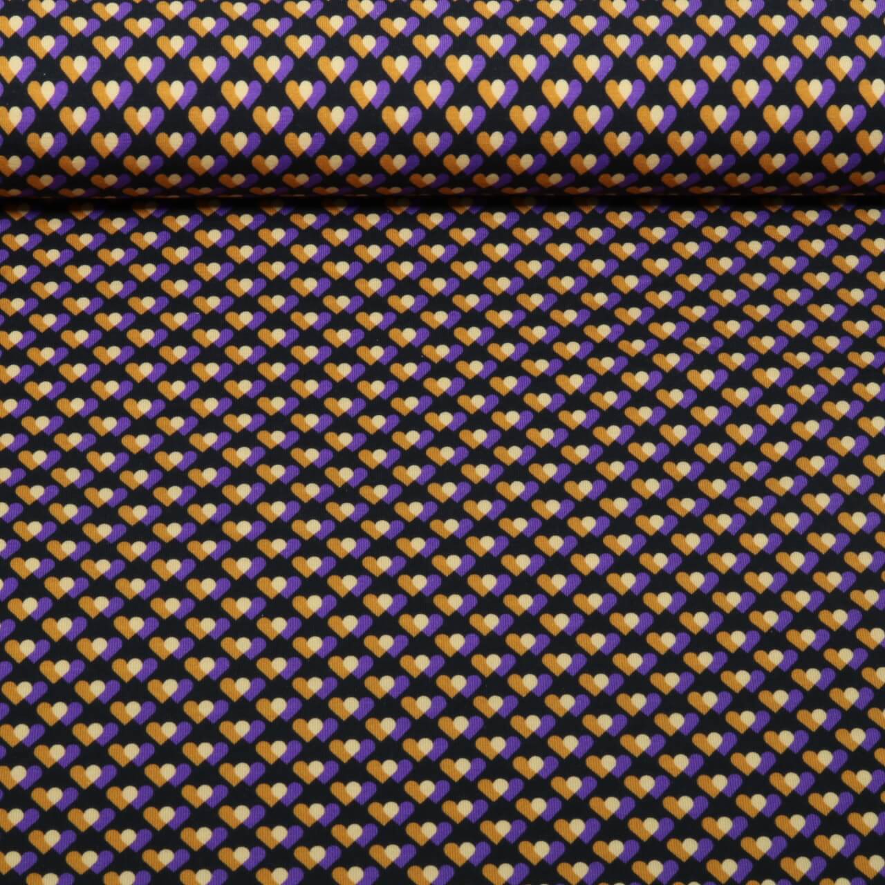 Bio Jersey - HHL Queen Of Hearts Heart Parade Schwarz-0 Bio Jersey - HHL Queen Of Hearts Heart Parade Schwarz-0