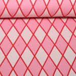 Organický žakárový dres - HHL Queen Of Hearts Harlequin Hearts Pink Organický žakárový dres - HHL Queen Of Hearts Harlequin Hearts Pink