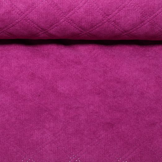 Tissu ameublement Asti Plus - Perforé Uni Fuchsia