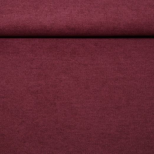 Polsterstoff Asti - Uni Weinrot