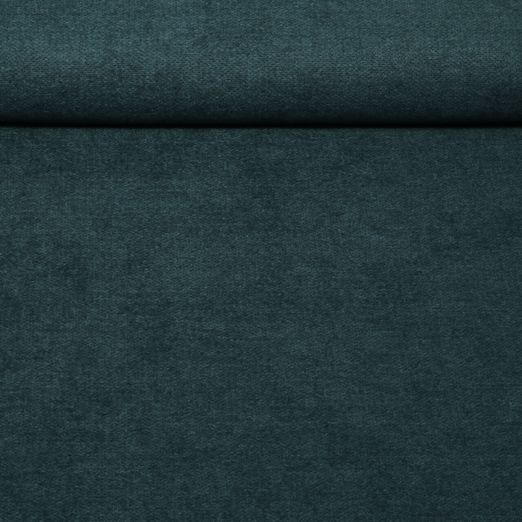 Polsterstoff Asti - Uni Petrolgrün