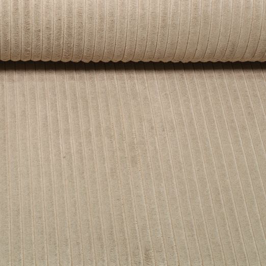 Polsterstoff Cord - Anafi Breit Toffeebraun