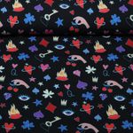 Organický dres - HHL Queen of Hearts Secrets Black