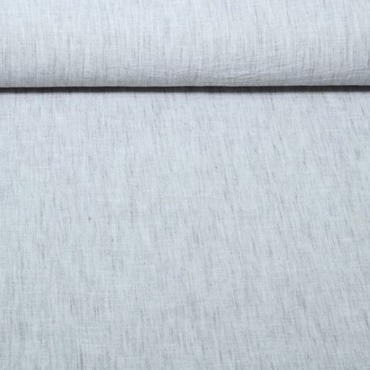 Blusen- & Kleiderstoff - Leinenoptik Melange Grau Blusen- & Kleiderstoff - Leinenoptik Melange Grau