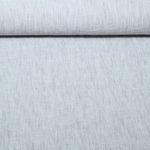 Blusen- & Kleiderstoff - Leinenoptik Melange Grau