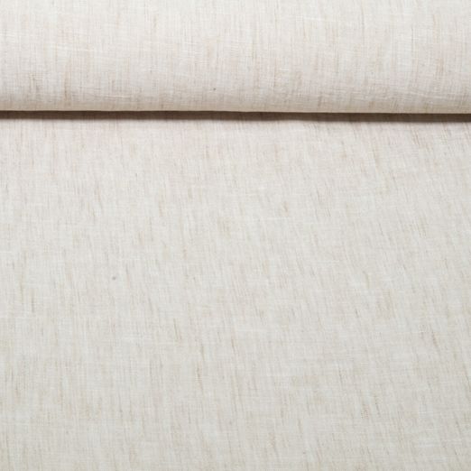 Blusen- & Kleiderstoff - Leinenoptik Melange Beige Blusen- & Kleiderstoff - Leinenoptik Melange Beige