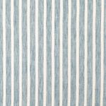 Tessuto per camicetta e abito - lino a righe melange azzurro