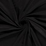Jersey de viscosa - negro liso