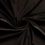 Jersey velours Supersoft - Uni Marron Jersey velours Supersoft - Uni Marron