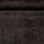 Jersey velours Supersoft - Uni Marron