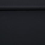 Voile de coton - Uni Noir
